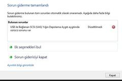  HARİCİ HARDDİSK SÜRÜCÜ SORUNU ve 99 derece işlemci