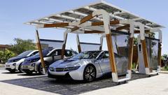  BMW Solar Carport - Project i Araçları: Çok güzel bir güneş enerjisi projesi