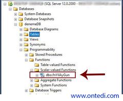 SQL Server'da Yıl, Ay ve Gün Farkı Gösterimi