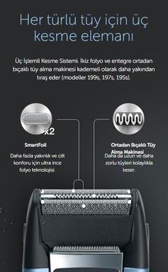  BRAUN 1 SERISI TIRAS MAKINESI 197S ÜCRETSİZ KARGO 75TL mediamarkt+gittigidiyor