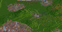 OpenTTD (Transport Tycoon) Büyük ölçekli Türkiye Haritası