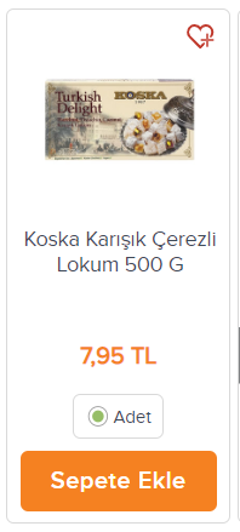 Migros Delist Ürünleri..