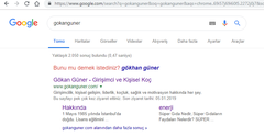 Google'da Site Adını Yazınca Çıkan Menüler