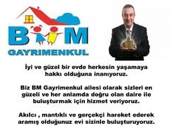 BM GAYRİMENKUL ÜMRANİYE SATILIK VE KİRALIK DAİRE AİLEMİZİN BİR FERDİSİNİZ 