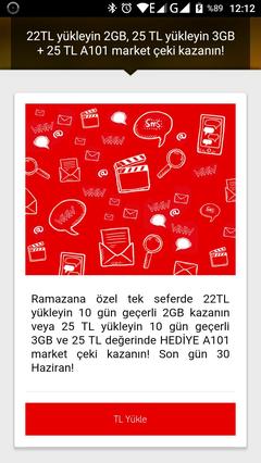 Sıcak -> Vodafone TL yükle A101 hediye çeki -alt limitsiz- | DonanımHaber  Forum » Sayfa 90