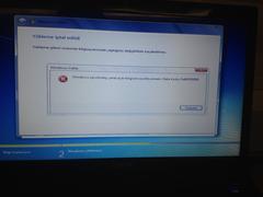  Windows 7 Orjinal CD Kurulum Hatası ACİL :(