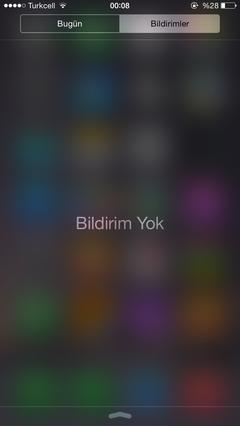  iPhone 6 Klavye Yansıması