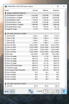 Gigabyte z68, voltaj sabitleme sorunu