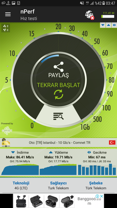 Türk Telekom Mobil Hız 