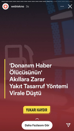 Yukten kurtuldum, yüzde %15 oranında yakit tasarrufu sağladım