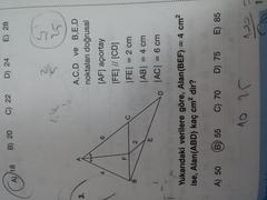  Geometri sorulari