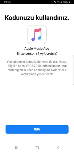 4 ay ücretsiz Apple Music üyeliği MediaMarkt'ta!