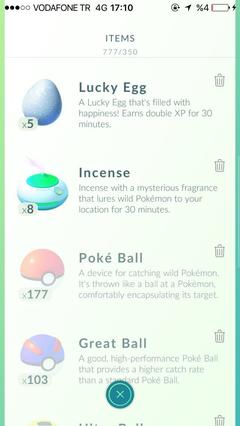  Satılık 'Pokemon Go' Hesapları (LEVEL 20) 5TL