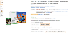 Xbox one s fifa 18 + forza 3 (amazon.de)