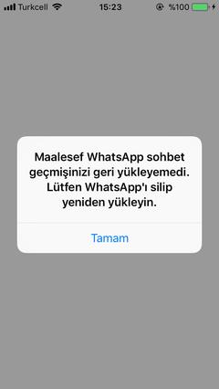 iPhone ; Açılmayan Whatsapp Uygulamasından Fotoğrafları Kurtarmak