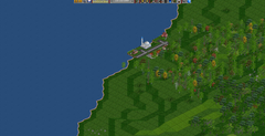 OpenTTD (Transport Tycoon) Büyük ölçekli Türkiye Haritası