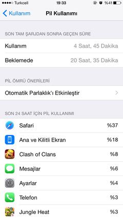  İphone 6 pil kullanımı ekranındaki kandırmaca !!!