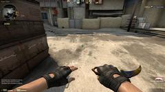 satıldı Karambit Marble Fade (Solgun Mermer) FN