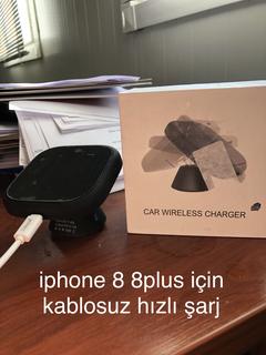 kablosuz şarj cihazı(iphone8 8plus X uyumlu)