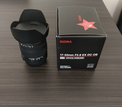  Sigma 17-50mm f/2.8 EX DC OS HSM Lens (Canon uyumlu)