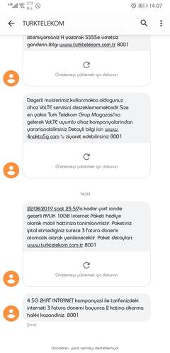 FATURASIZDAN FATURALIYA-TT-10 GB-1000 DK-1000 SMS=29 TL