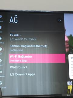 Lg Smart tv Wifi Sorunu  ACILL LUTFENNN...