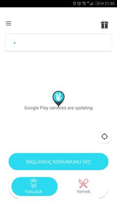 Google play services are updating. HATASI