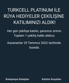 Turkcell Platinum Kullananlar Kulübü | DonanımHaber Forum