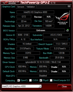  NVIDIA GeForce GT 650M 4GB 128 Bit ekran kartı problemi