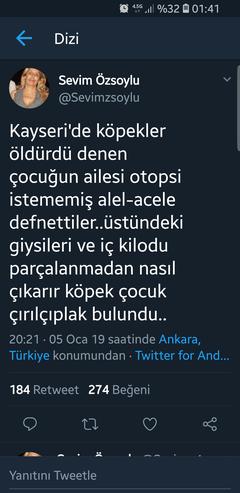 Sokak köpekleri çocuğa saldırdı ve öldürdü.