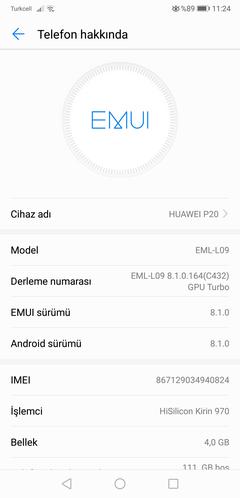 Huawei P20 [ANA KONU] HarmonyOS Güncellemesi Alacağı Duyuruldu !!!