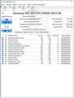 ::SATILIK::Samsung 850 EVO 250GB VE WD Blue 1TB