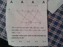  LYS Icin Son 1 Geo sorum