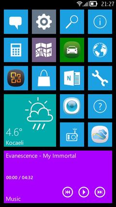 Symbian Belle - WP8 Launcher : Eight v3.2.2