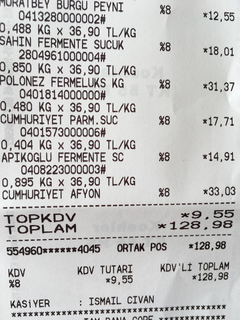 Migrosta tüm sucuklar 36.9₺