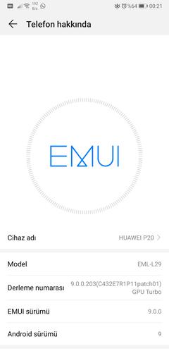 Huawei P20 [ANA KONU] HarmonyOS Güncellemesi Alacağı Duyuruldu !!!