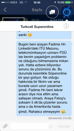  SÜPERONLİNE LİMİTLİYE GEÇİLİNCE FARK EDİLEN SORUN