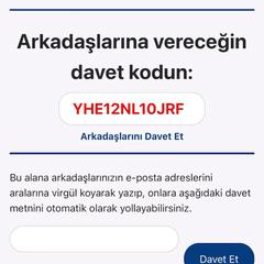 Turk.net Davetiye Paylaşım Konusu