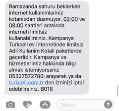 Turkcell superonline Sahur Paketi Kampanyası!