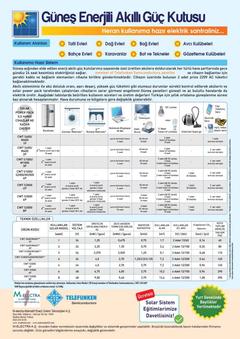  Biz Elektriğimizi Güneşten Elde Ediyoruz Ya siz ?