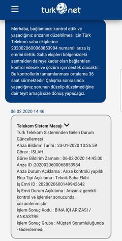 Turknet ev telefonu sorunu / Türknete geçmeyi düşünenler okusun