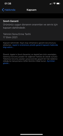 iPhone 11 Pil Sağlığı Durumlarınız Nedir ?