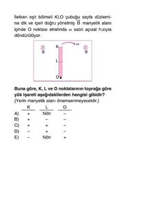 İndüksiyon sorum