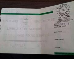  Eski Fenerbahçe maç biletleri