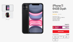 Iphone 11 64gb 7299 Tl Arcelik