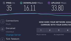 MOBİL İNTERNET HIZ TESTLERI PAYLAŞIMI [ANA KONU]