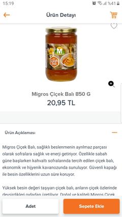 Mutlukovan Süzme Çiçek Balı 1000 G - 21,95 TL