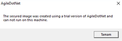 AgileDotNet Hatası