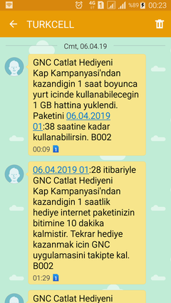 TURKCELL SİSTEMLERİ SAPITTI FAZLADAN HEDİYE VERİYOR.(Detaylar Konuda)