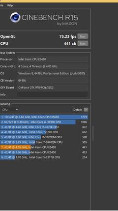  E 5450 3.95 Ghz 970 GTX PERFORMANS